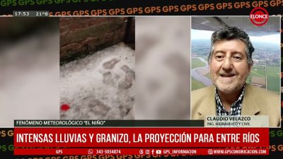 Claudio Velazco: el fen&oacute;meno del ni&ntilde;o traer&aacute;, intensas lluvias y granizos